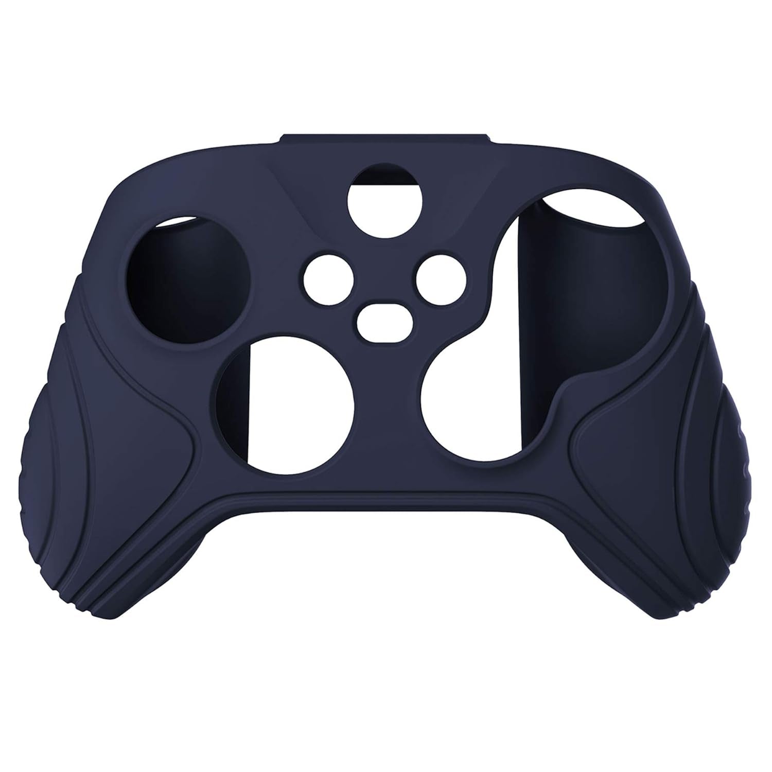 Playvital Samurai Edition Anti-Slip Controller Grip Silicone Skin for Xbox Core Controller, Ergonomic Protective Case Cover for Xbox Series S/X W/Thumb Grips - Midnight Blue