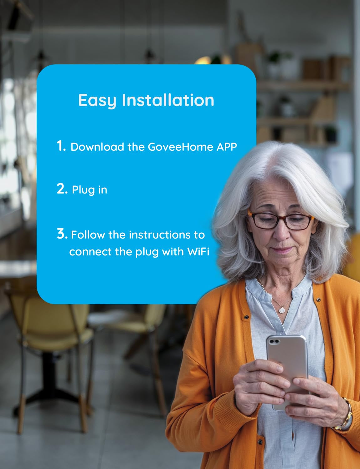 Smart Plug 15A, Wifi Bluetooth Outlets 4 Pack Work with Alexa and Google Assistant, Wifi Plugs with Multiple Timers,  Home APP Group Control Remotely, No Hub Required, ETL&FCC Certified