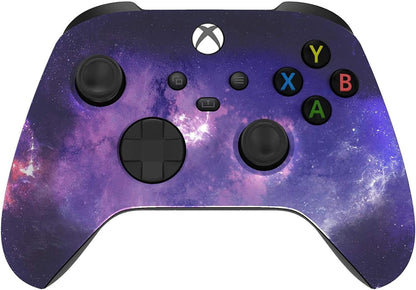 Wireless Controller for Microsoft Xbox Series X/S & Xbox One - Custom Soft Touch Feel - Custom Xbox Series X/S Controller (X/S Galaxy)