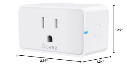 Smart Plug 15A, Wifi Bluetooth Outlets 4 Pack Work with Alexa and Google Assistant, Wifi Plugs with Multiple Timers,  Home APP Group Control Remotely, No Hub Required, ETL&FCC Certified