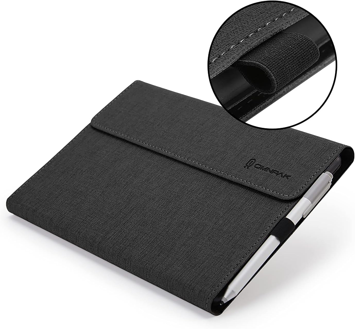 Protective Case for Surface Go 4 2023/Go 3 2021/Go 2 2020/Go 2018 with Stylus Holder, Multiple Angle Slim Lightweight Cover, Compatible with Type Cover Keyboard（Keyboard Not Included）