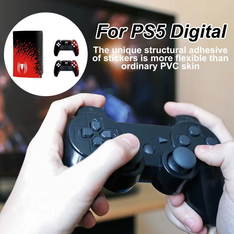 Digital Console Spider Decal Digital Edition Console Spider Protective Film Sticker Protective Film Sticker Scratch and Dust