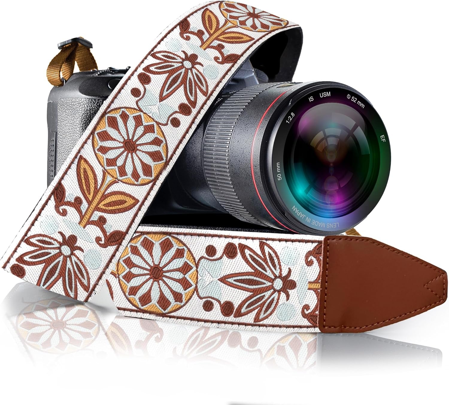 Camera Strap for All DSLR and Mirrorless Cameras. Add Your Name or Initials Make It a Personalized Gift